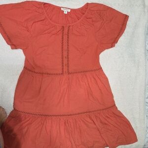 beachlunchlounge Pink Ruffled Tiered Sundress